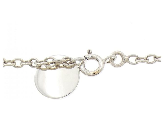 Collana Hermès Ex-Libris in argento 925 e oro rosa 750 di 136 cm Metallico - vista 5