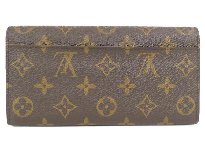 Portafoglio Monogram Sarah Louis Vuitton Marrone - vista 2