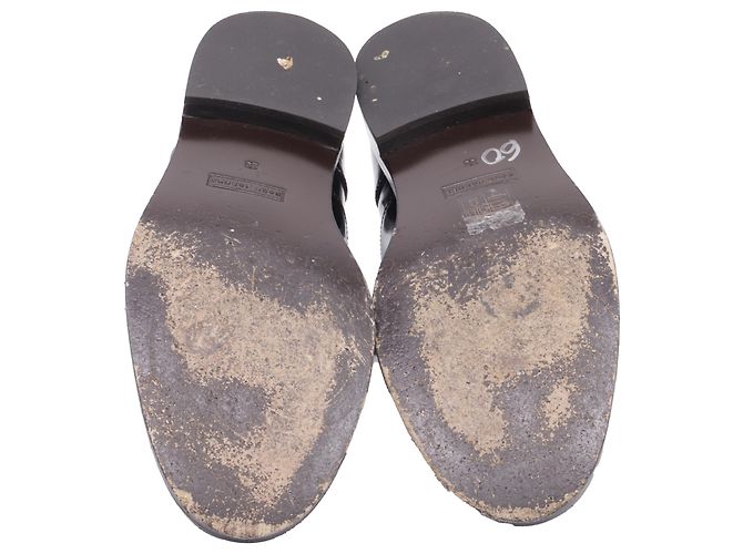 Scarpe Oxford stringate Marc Jacobs in pelle verniciata nera Nero - vista 6