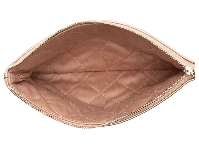 Gabrielle Pochette Chanel 22 in pelle di vitello metallica D'oro Metallico - vista 5