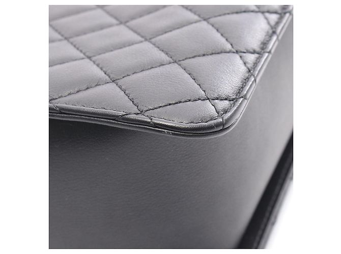 Chanel Boy Leder Tote Bag Schwarz - Ansicht 4