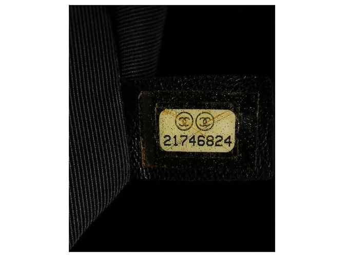 Chanel Boy Leder Tote Bag Schwarz - Ansicht 6