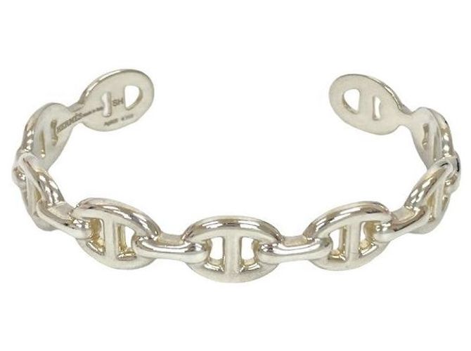Bracciale Hermès Anchaine in Argento 925 Metallico - vista 6