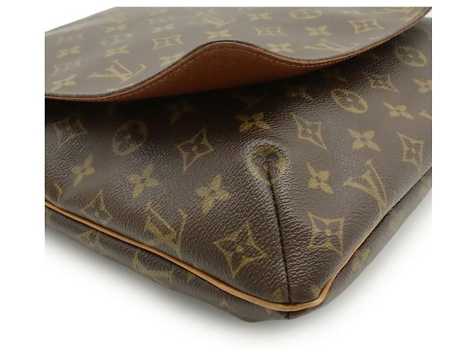 Borsa a Spalla Monogram Musette Louis Vuitton Marrone - vista 3