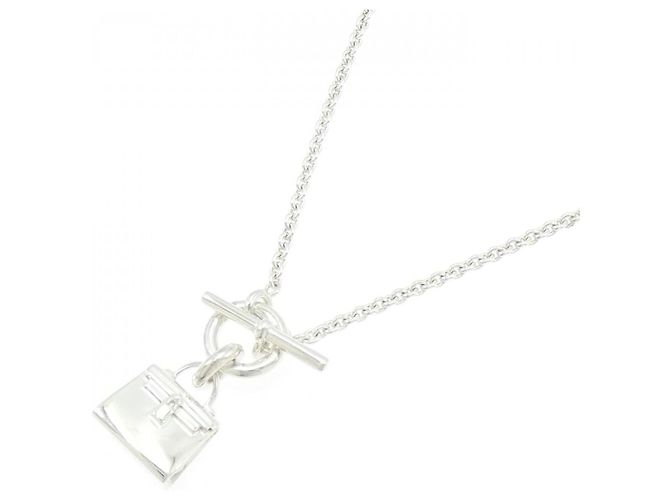 Collana Hermès Amulette Kelly in argento 925 Metallico - vista 2