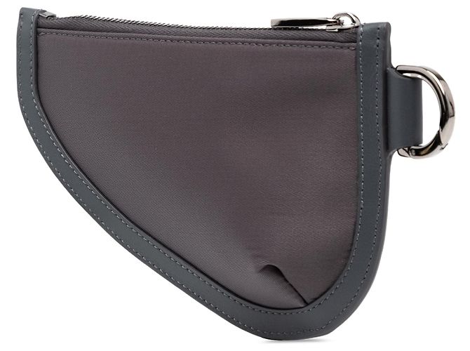 Bolsa de moedas Saddle de nylon da Dior - vista 2