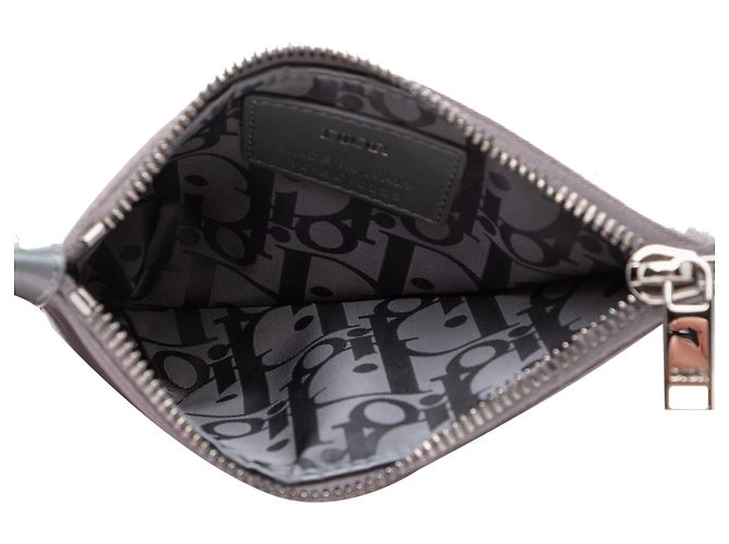 Bolsa de moedas Saddle de nylon da Dior - vista 4