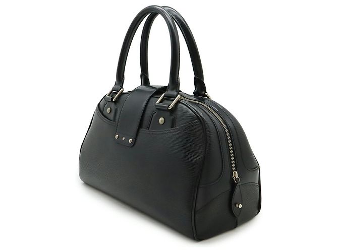 Borsa a mano Bowling Montaigne Epi Louis Vuitton Nero - vista 2
