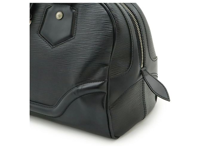 Borsa a mano Bowling Montaigne Epi Louis Vuitton Nero - vista 9
