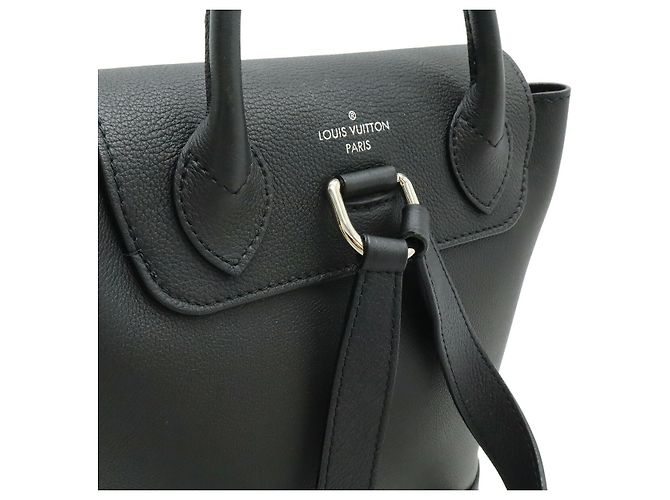 Twist Louis Vuitton Lockme Calf Leather Backpack Black - view 5