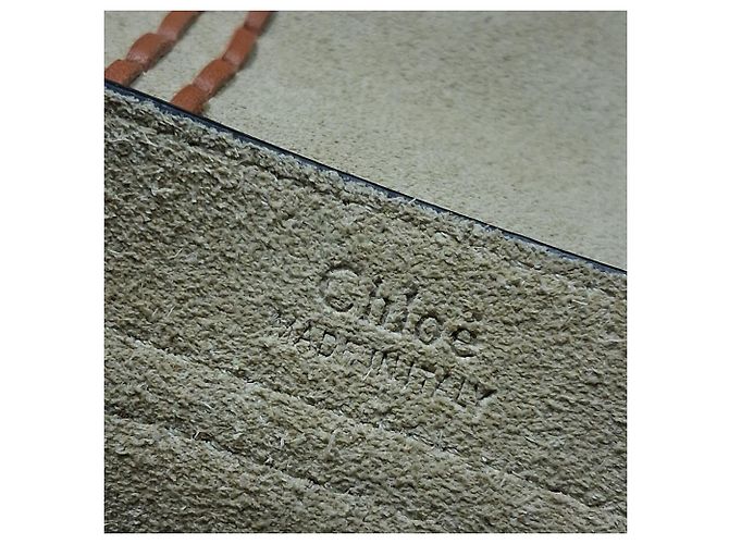 Sac à main Chloé Small Hudson en daim marron avec couture en relief - vue 5