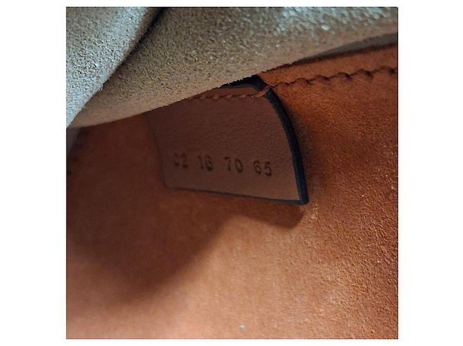 Sac à main Chloé Small Hudson en daim marron avec couture en relief - vue 8