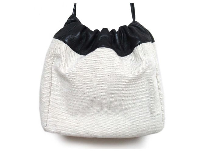 Borsa a spalla reversibile con cordino Jil Sander - vista 2