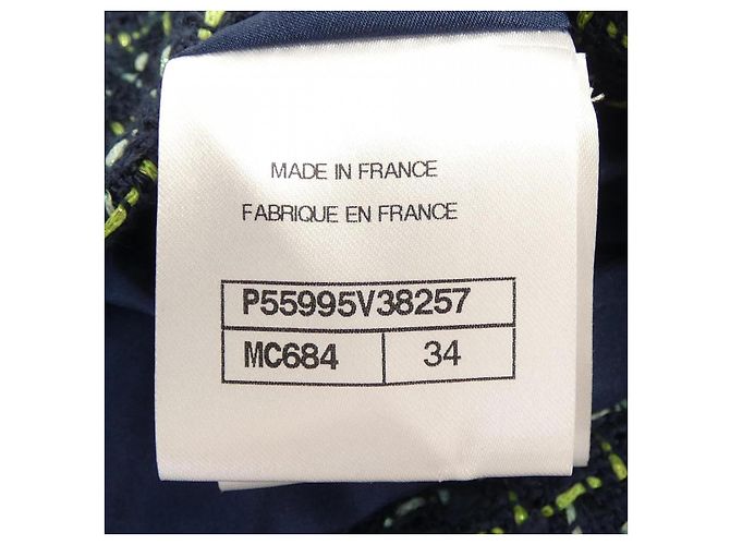 Timeless Chanel Rock Grün Marineblau - Ansicht 4