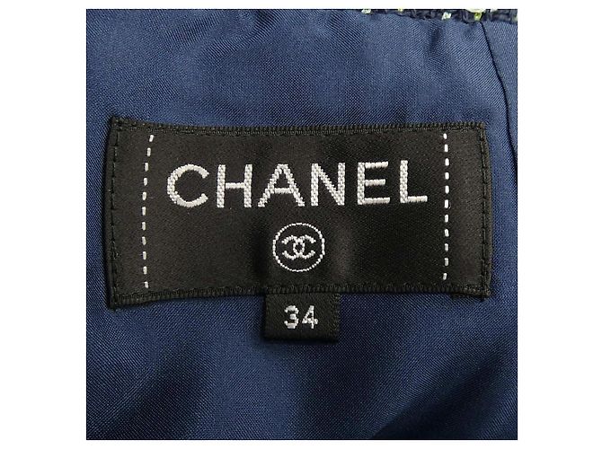 Timeless Chanel Rock Grün Marineblau - Ansicht 5