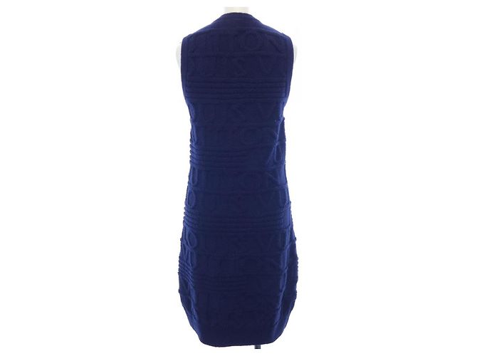 Louis Vuitton Kleid Blau Marineblau - Ansicht 2