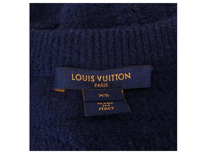 Louis Vuitton Kleid Blau Marineblau - Ansicht 4