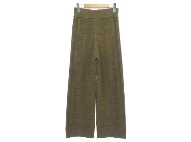 Hermès Calças Hermes Verde Caqui - vista 2