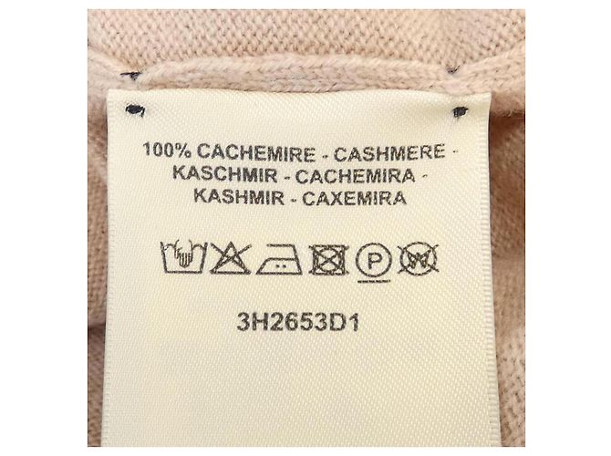 Hermès Hermes Kaschmir Strickwaren Pink - Ansicht 3