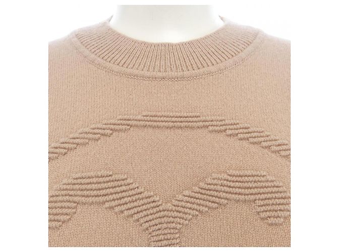 Hermès Hermes Kaschmir Strickwaren Pink - Ansicht 5
