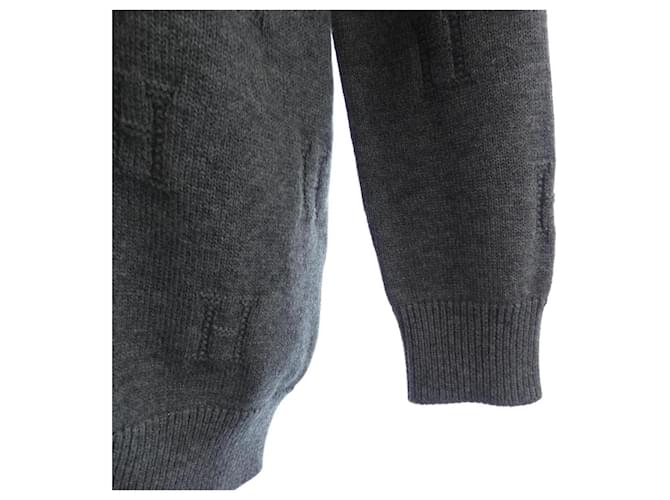 Hermès Hermes Strickjacke Grau - Ansicht 6
