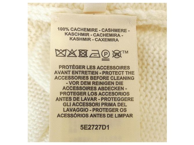 Cárdigan de cachemira Hermès Beige - vista 3