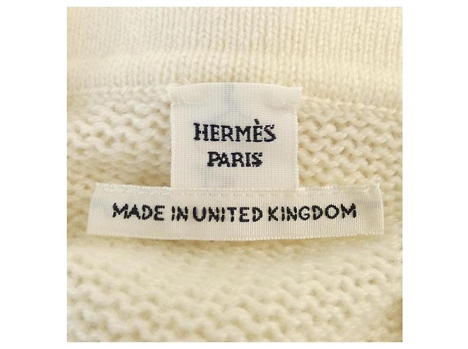 Cárdigan de cachemira Hermès Beige - vista 4