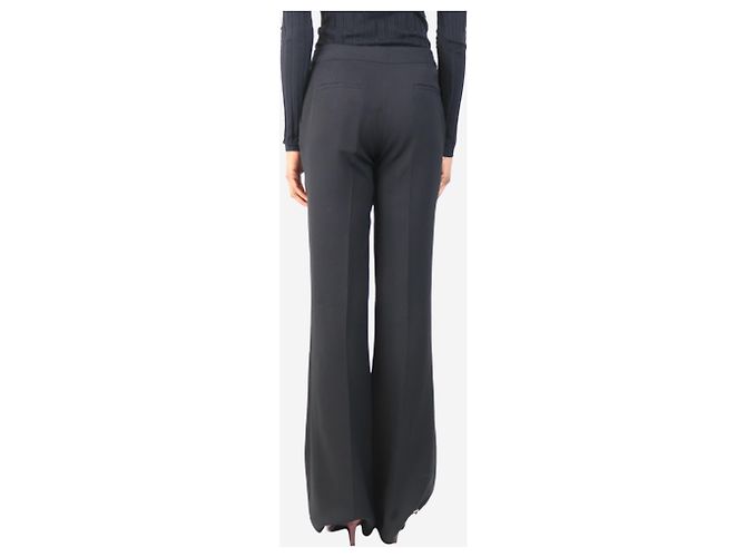 Prabal Gurung Schwarze Schlaghosen - Größe UK 4 - Ansicht 3