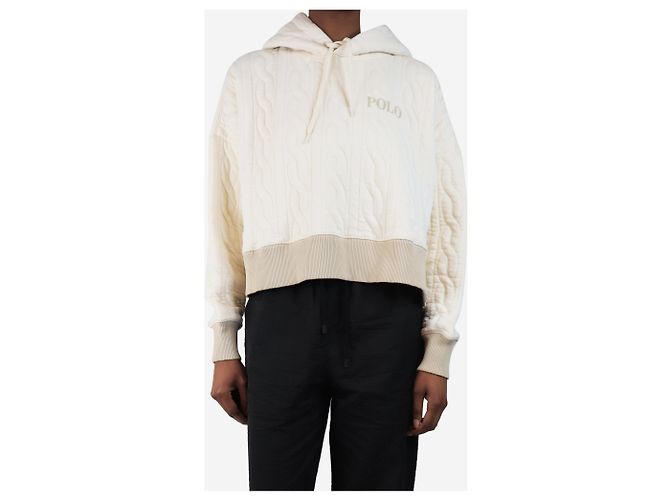Polo Ralph Lauren Polo con capucha crema - tamaño XS - vista 3