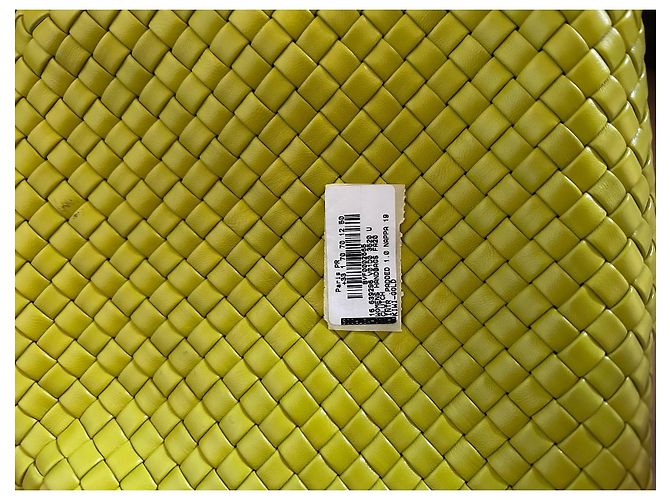 Pochette Bottega Veneta in Pelle Verde Oliva - vista 5