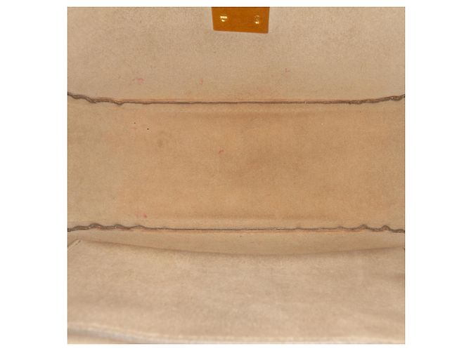 Borsa a tracolla piccola in pelle marrone Chloé Drew Carne - vista 4