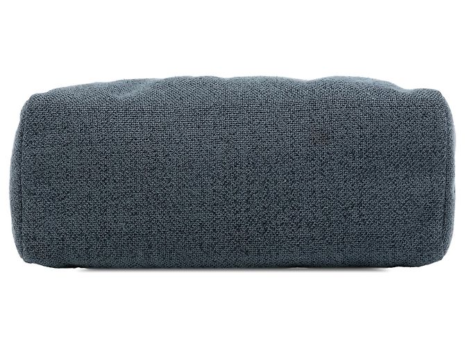 Borsa a spalla in tweed grigio Prada Marrone - vista 3