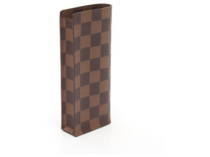 Custodia rigida marrone per occhiali Louis Vuitton - vista 2