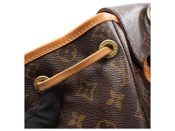 Zaino Montsouris GM Louis Vuitton Marrone - vista 10