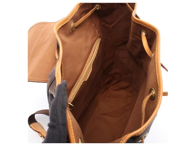 Zaino Montsouris GM Louis Vuitton Marrone - vista 3
