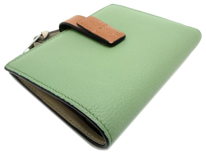 Billetera Bifold Slim Loewe Castaño Verde oliva - vista 3