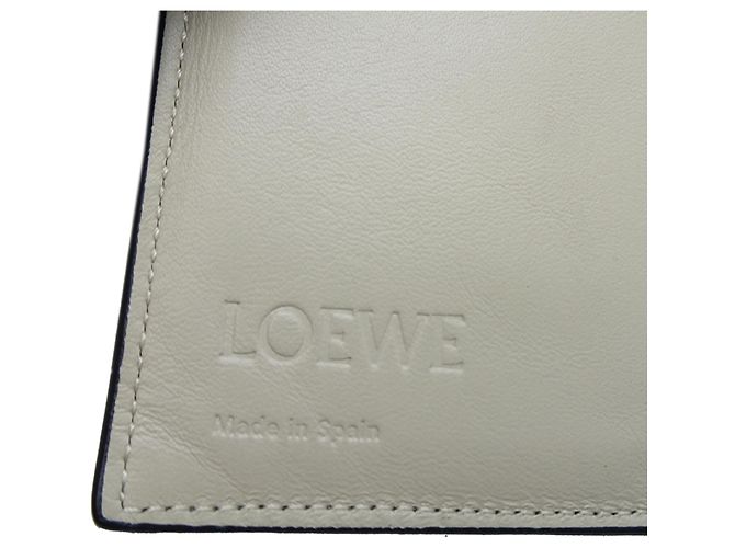 Billetera Bifold Slim Loewe Castaño Verde oliva - vista 6