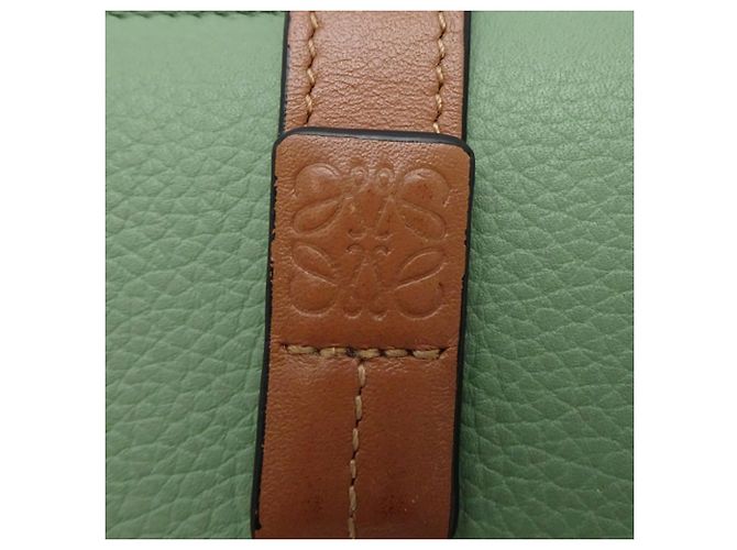 Billetera Bifold Slim Loewe Castaño Verde oliva - vista 7