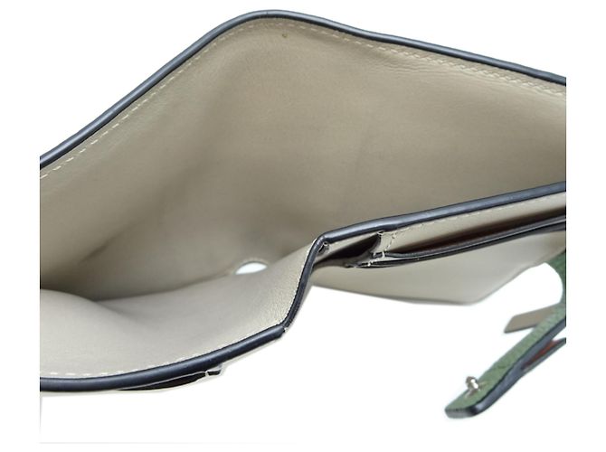 Billetera Bifold Slim Loewe Castaño Verde oliva - vista 8