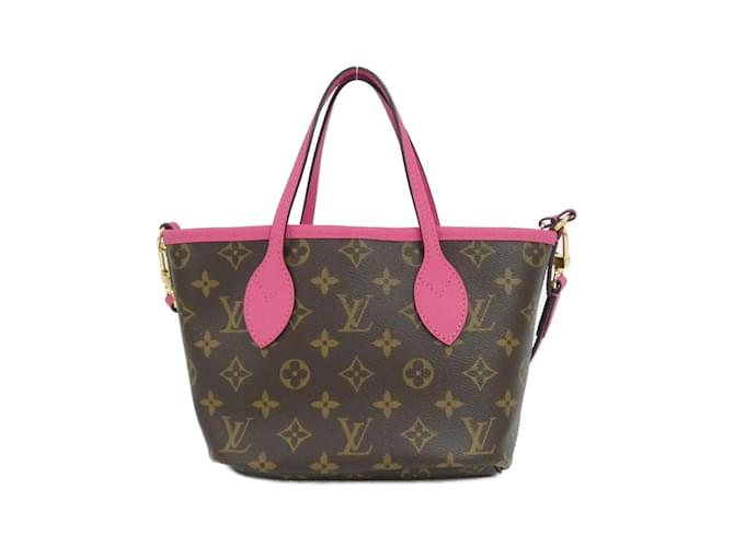 Borsa Louis Vuitton Monogram Neverfull Inside Out BB Marrone - vista 2