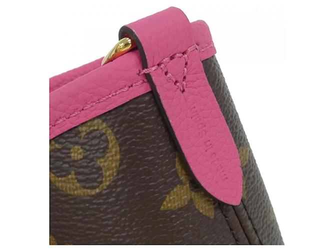 Borsa Louis Vuitton Monogram Neverfull Inside Out BB Marrone - vista 4