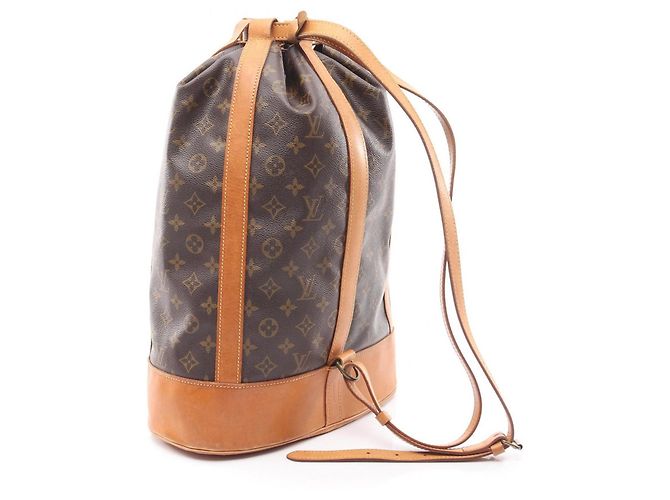Borsa a Spalla Randonnee GM Louis Vuitton Marrone Monogramma - vista 2