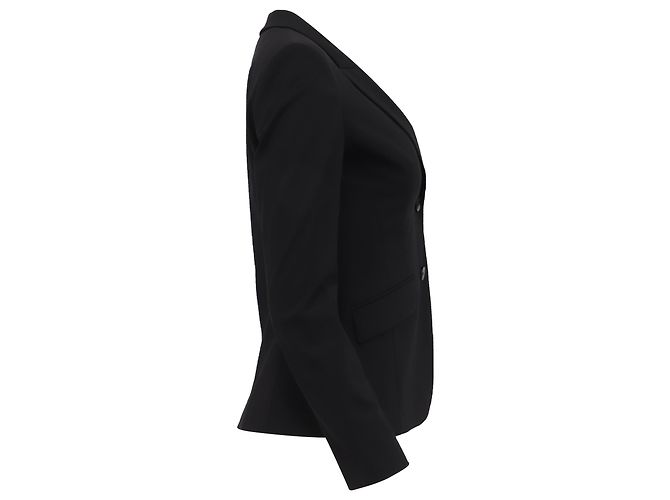 Hugo Boss Boss Single-Breasted Blazer in Black Wool - view 3