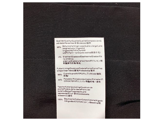 Hugo Boss Boss Single-Breasted Blazer in Black Wool - view 7