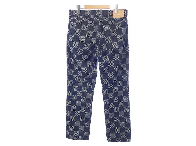 Jeans de mezclilla Louis Vuitton Azul Azul marino - vista 2