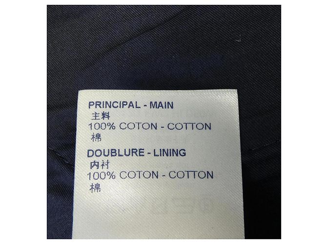 Jeans de mezclilla Louis Vuitton Azul Azul marino - vista 3