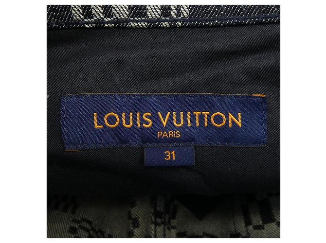 Jeans de mezclilla Louis Vuitton Azul Azul marino - vista 4