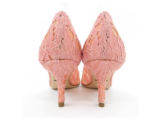 Dolce & Gabbana Pumps in pelle Dolce&Gabbana Rosa - vista 5