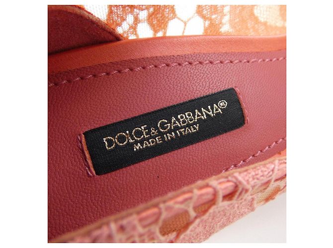 Dolce & Gabbana Pumps in pelle Dolce&Gabbana Rosa - vista 6
