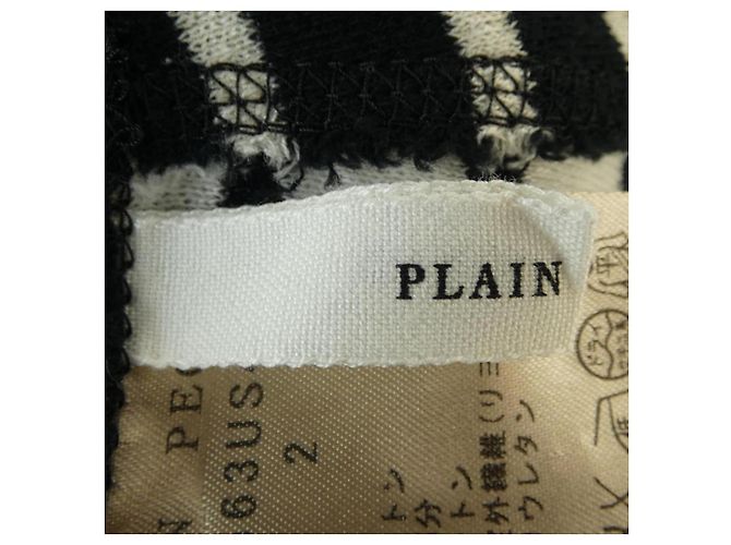 Autre Marque Falda PLAIN PEOPLE Negro Blanco - vista 4